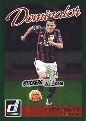 Sticker Carlos Bacca - Donruss Soccer 2016-2017 - Panini