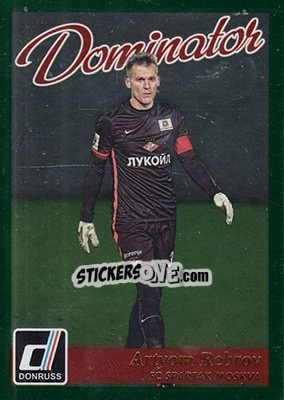 Sticker Artem Rebrov - Donruss Soccer 2016-2017 n. D-20 - Panini