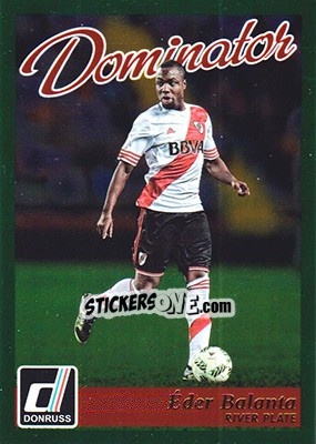 Sticker Eder Balanta - Donruss Soccer 2016-2017 n. D-23 - Panini