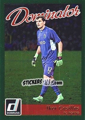 Sticker Iker Casillas - Donruss Soccer 2016-2017 n. D-26 - Panini