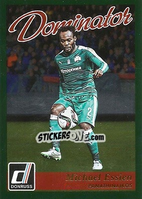 Sticker Michael Essien - Donruss Soccer 2016-2017 n. D-29 - Panini
