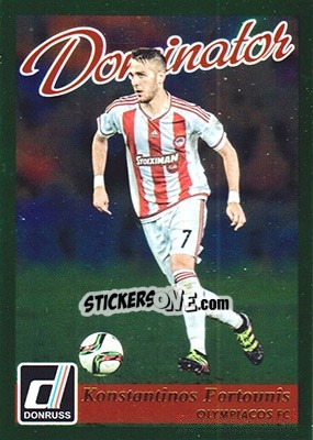 Sticker Konstantinos Fortounis - Donruss Soccer 2016-2017 n. D-30 - Panini
