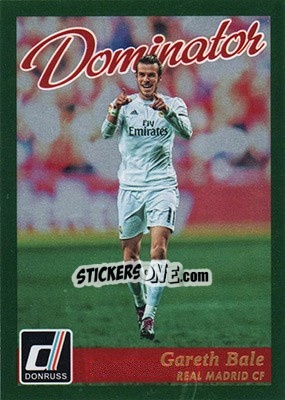 Sticker Gareth Bale - Donruss Soccer 2016-2017 n. D-31 - Panini