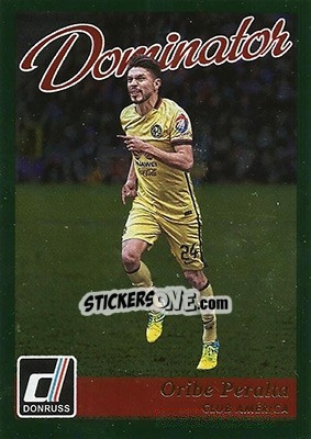 Sticker Oribe Peralta - Donruss Soccer 2016-2017 n. D-34 - Panini