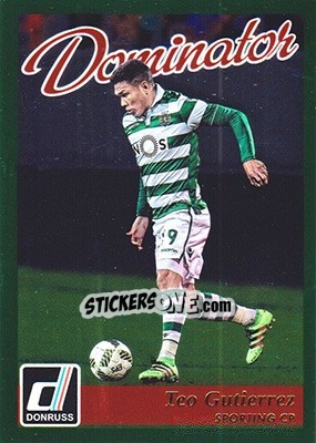 Sticker Teo Gutierrez - Donruss Soccer 2016-2017 n. D-36 - Panini