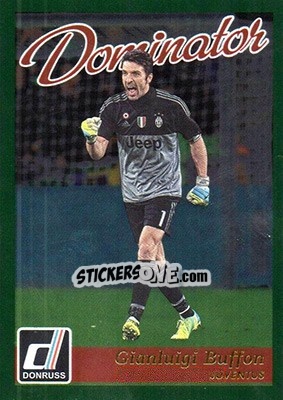 Sticker Gianluigi Buffon - Donruss Soccer 2016-2017 n. D-39 - Panini