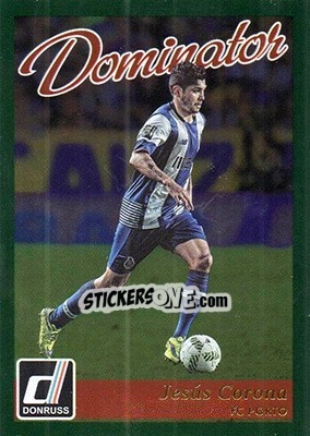 Sticker Jesus Corona - Donruss Soccer 2016-2017 n. D-40 - Panini
