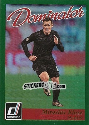 Sticker Miroslav Klose - Donruss Soccer 2016-2017 - Panini