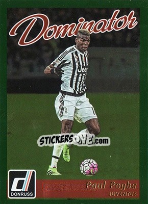 Sticker Paul Pogba - Donruss Soccer 2016-2017 n. D-46 - Panini