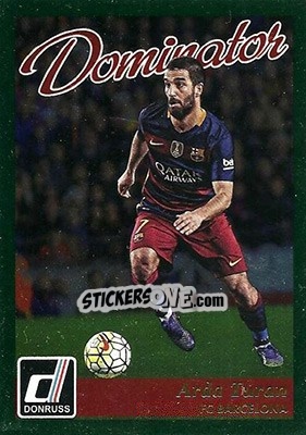 Sticker Arda Turan - Donruss Soccer 2016-2017 - Panini