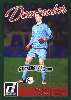 Sticker Manuel Neuer - Donruss Soccer 2016-2017 n. D-48 - Panini
