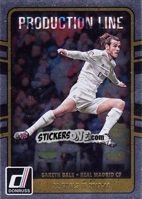 Sticker Gareth Bale - Donruss Soccer 2016-2017 n. PL-01 - Panini