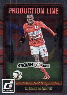 Sticker Quincy Promes - Donruss Soccer 2016-2017 n. PL-03 - Panini
