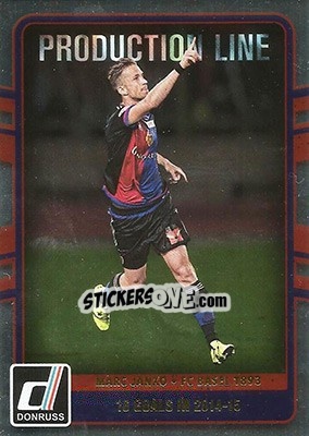 Sticker Marc Janko - Donruss Soccer 2016-2017 n. PL-19 - Panini
