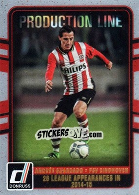 Cromo Andres Guardado - Donruss Soccer 2016-2017 - Panini