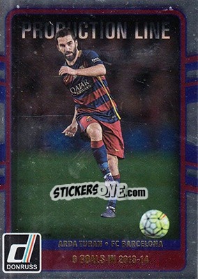 Sticker Arda Turan - Donruss Soccer 2016-2017 n. PL-28 - Panini