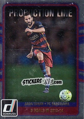 Figurina Arda Turan - Donruss Soccer 2016-2017 - Panini