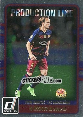 Sticker Ivan Rakitic - Donruss Soccer 2016-2017 n. PL-31 - Panini