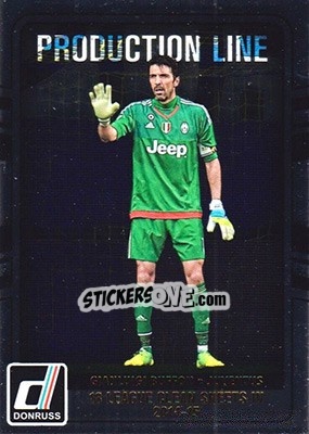 Sticker Gianluigi Buffon - Donruss Soccer 2016-2017 n. PL-34 - Panini