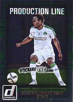 Sticker Michael Essien - Donruss Soccer 2016-2017 n. PL-38 - Panini