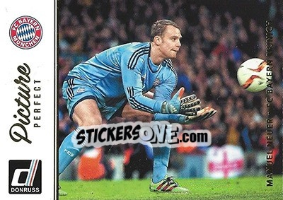 Sticker Manuel Neuer - Donruss Soccer 2016-2017 - Panini