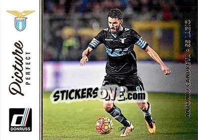 Sticker Antonio Candreva - Donruss Soccer 2016-2017 n. PP-08 - Panini