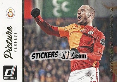 Sticker Wesley Sneijder - Donruss Soccer 2016-2017 n. PP-10 - Panini