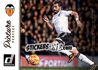 Sticker Alvaro Negredo - Donruss Soccer 2016-2017 n. PP-14 - Panini