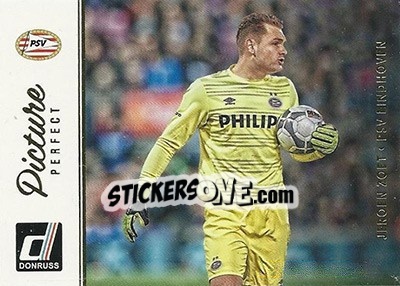 Sticker Jeroen Zoet - Donruss Soccer 2016-2017 n. PP-16 - Panini