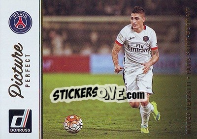Sticker Marco Verratti - Donruss Soccer 2016-2017 - Panini