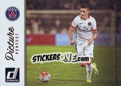 Sticker Marco Verratti - Donruss Soccer 2016-2017 n. PP-18 - Panini