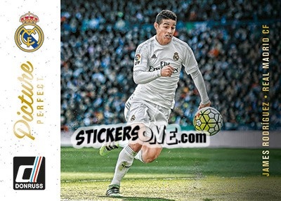 Sticker James Rodriguez - Donruss Soccer 2016-2017 n. PP-19 - Panini