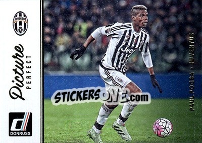 Sticker Paul Pogba - Donruss Soccer 2016-2017 n. PP-20 - Panini