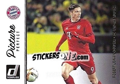 Sticker Robert Lewandowski - Donruss Soccer 2016-2017 n. PP-22 - Panini