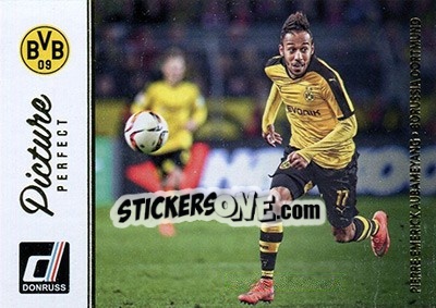 Sticker Pierre-Emerick Aubameyang - Donruss Soccer 2016-2017 - Panini