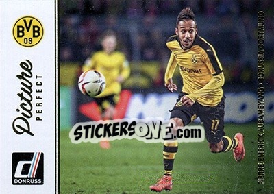 Sticker Pierre-Emerick Aubameyang - Donruss Soccer 2016-2017 n. PP-25 - Panini