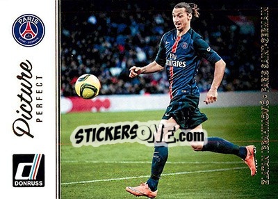 Sticker Zlatan Ibrahimovic - Donruss Soccer 2016-2017 n. PP-34 - Panini