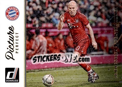 Sticker Arjen Robben - Donruss Soccer 2016-2017 n. PP-40 - Panini