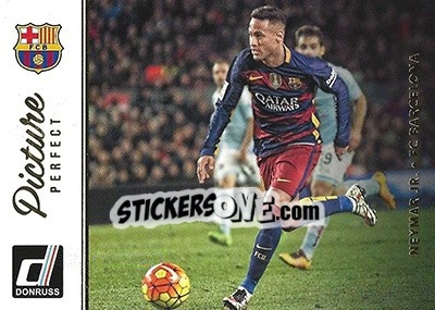 Sticker Neymar Jr. - Donruss Soccer 2016-2017 - Panini