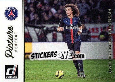 Sticker David Luiz - Donruss Soccer 2016-2017 n. PP-46 - Panini