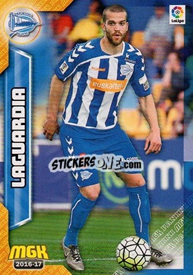 Sticker Laguardia - Liga 2016-2017. Megacracks n. 6 - Panini