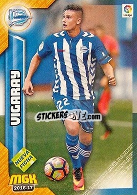 Sticker Vigaray - Liga 2016-2017. Megacracks n. 7bis - Panini