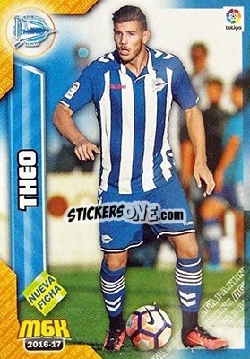 Cromo Theo Hernández - Liga 2016-2017. Megacracks - Panini