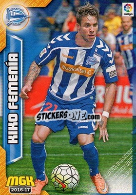 Sticker Kiko Femenía - Liga 2016-2017. Megacracks - Panini
