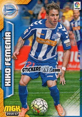 Sticker Kiko Femenía - Liga 2016-2017. Megacracks n. 18 - Panini