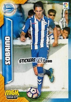 Sticker Sobrino - Liga 2016-2017. Megacracks - Panini