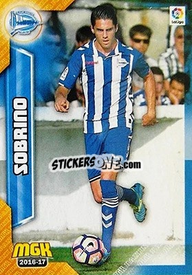 Cromo Sobrino - Liga 2016-2017. Megacracks - Panini