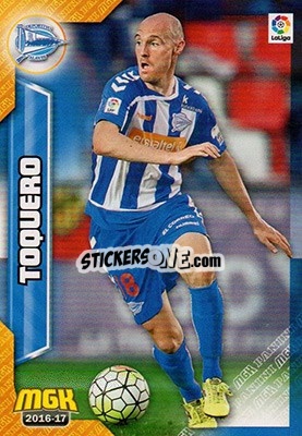 Sticker Toquero - Liga 2016-2017. Megacracks - Panini