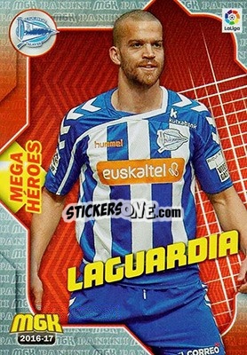 Cromo Laguardia - Liga 2016-2017. Megacracks - Panini