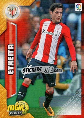 Cromo Etxeita - Liga 2016-2017. Megacracks - Panini